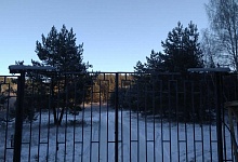 Автоматизация распашных ворот в деревне Свиридоново