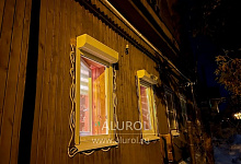 Рольставни на окна в частном доме в селе Луцино
